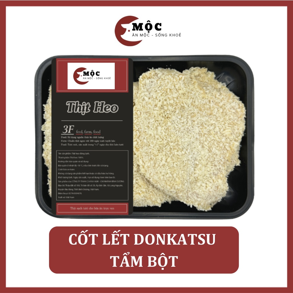 Cốt lết Donkatsu tẩm bột