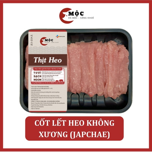 Cốt lết heo không xương (Japchae)
